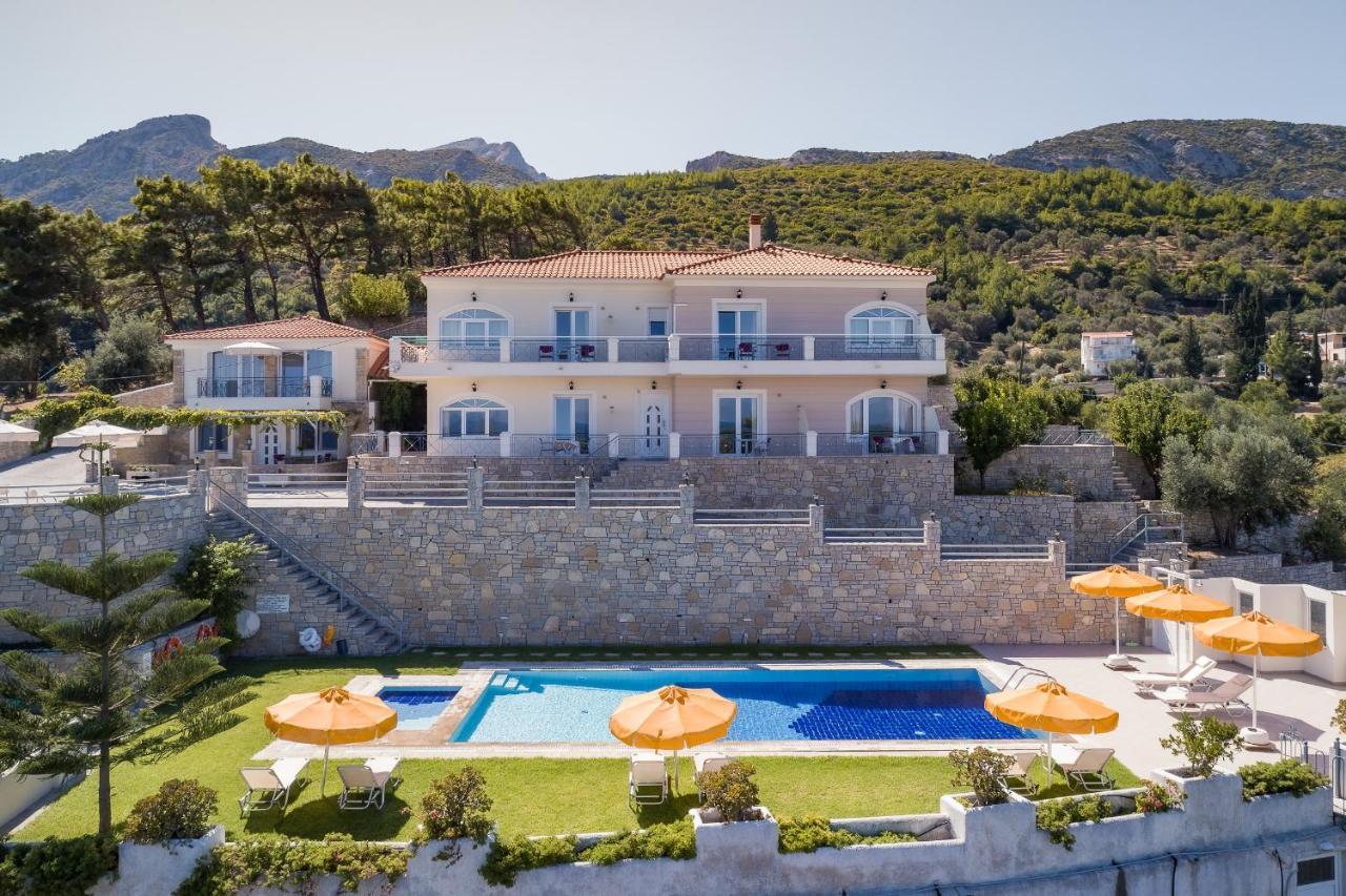 Penny Luxury Apartments Kokkari Bagian luar foto