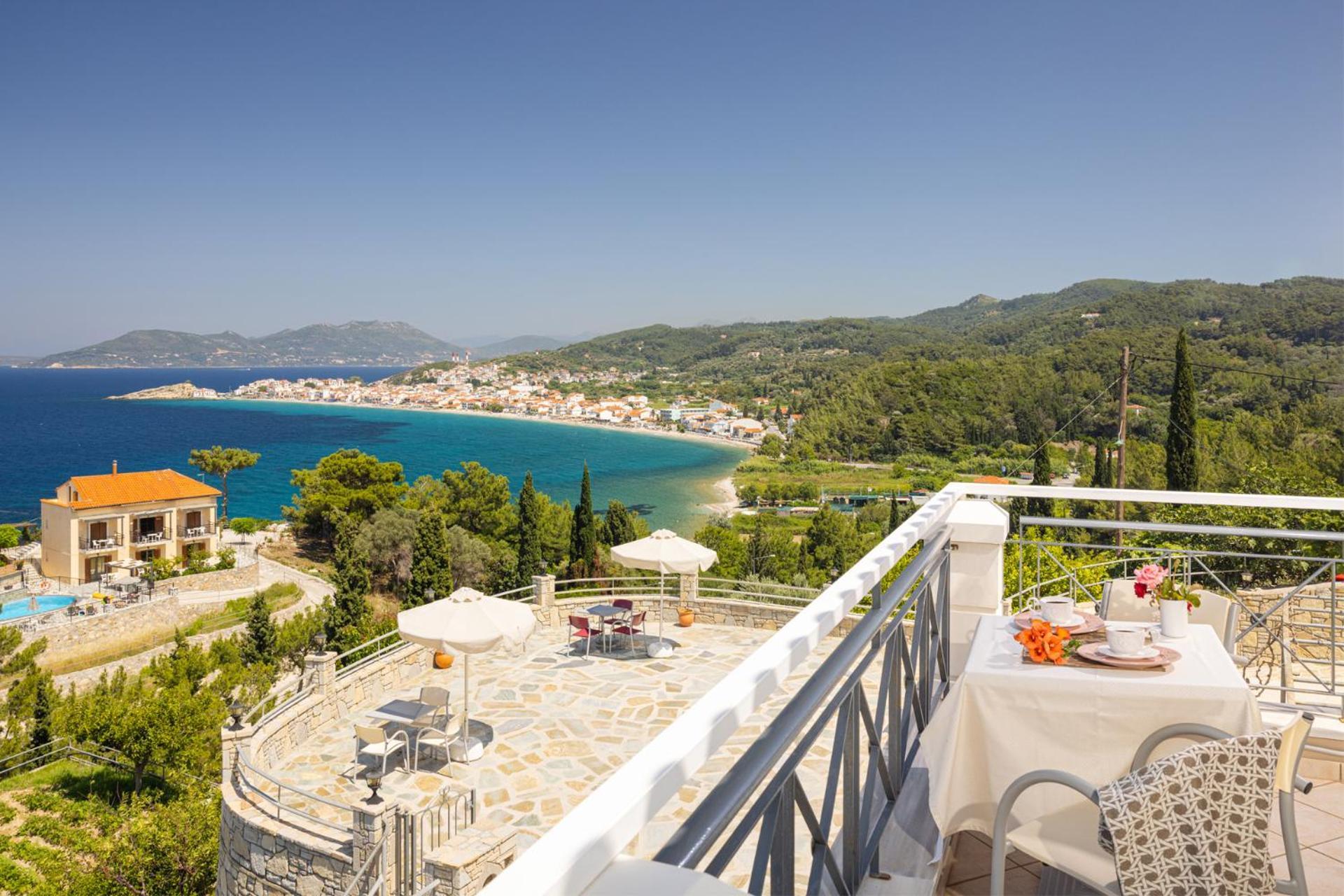 Penny Luxury Apartments Kokkari Bagian luar foto