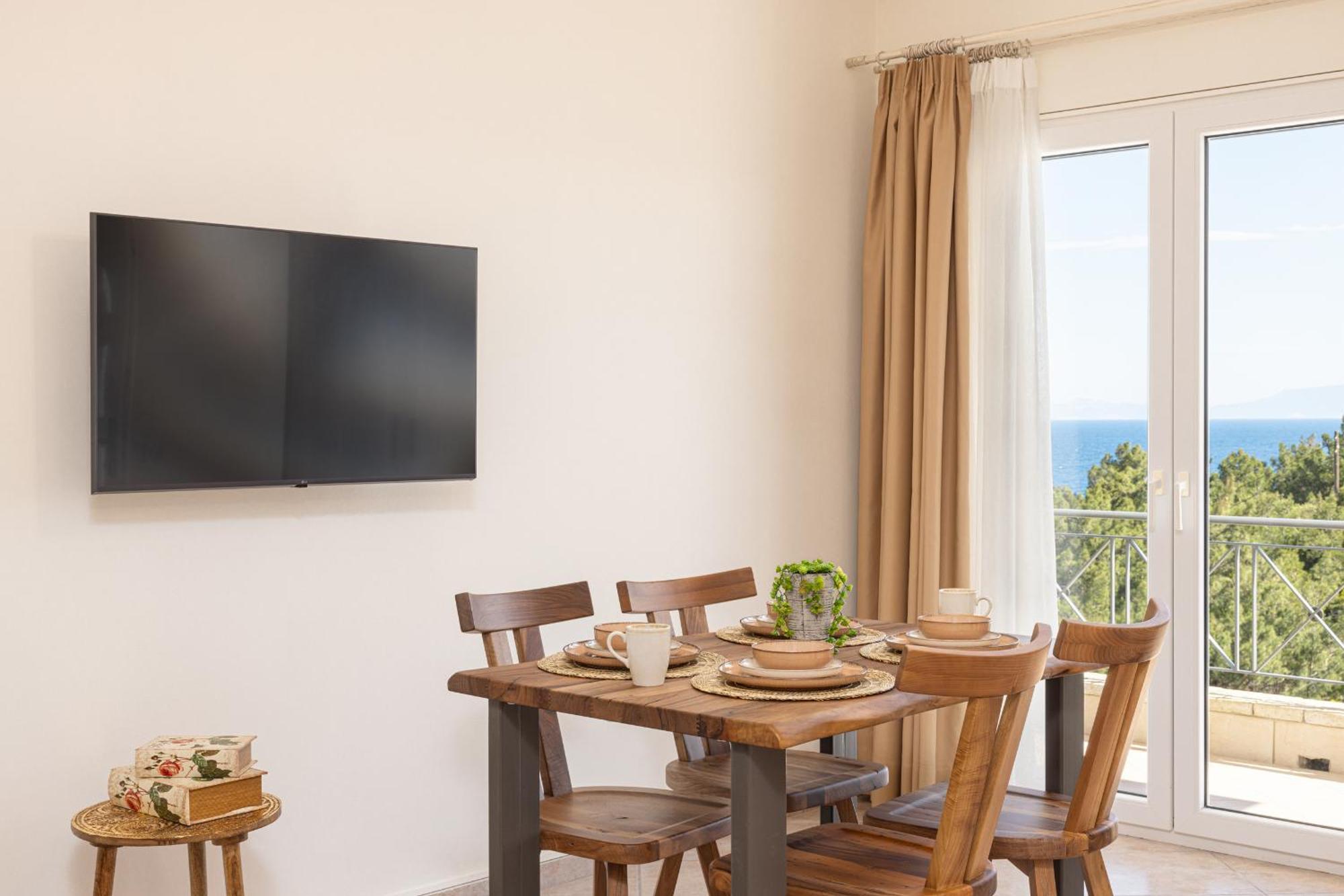 Penny Luxury Apartments Kokkari Bagian luar foto